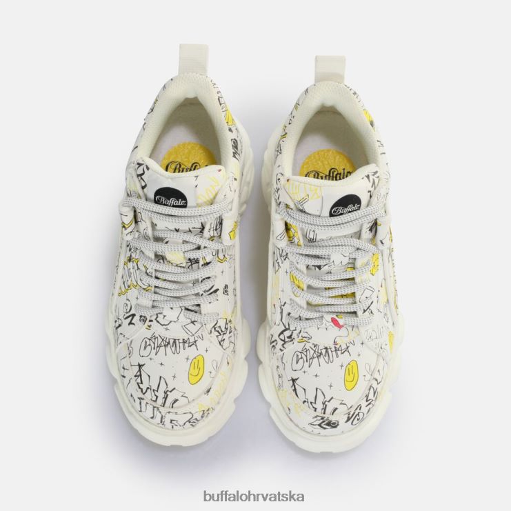 grafit bijeli Buffalo cld corin tenisica low vegan |tenisice TDD6T210